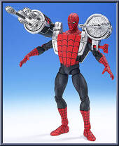 Spider-Man (Web Cannon) from Spider-Man (2000) - Series 14 manufactured by Toy Biz [Loose]