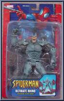 Ultimate Rhino from Spider-Man (2000) - Series  9 manufactured by Toy Biz [Front]