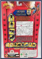 Venom from Spider-Man (2000) - Shape Shifters - 2002 manufactured by Toy Biz [Back]