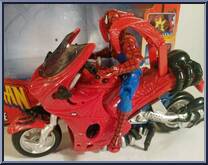 Web Cycle from Spider-Man (2000) - Vehicles manufactured by Toy Biz [Loose]