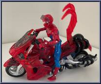 Web Cycle from Spider-Man (2000) - Vehicles manufactured by Toy Biz [Loose]