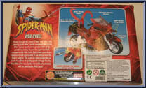 Web Cycle from Spider-Man (2000) - Vehicles manufactured by Toy Biz [Back]