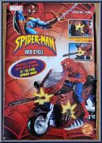 Web Cycle from Spider-Man (2000) - Vehicles manufactured by Toy Biz [Side]