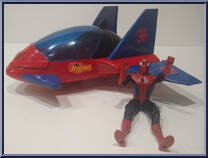 Web Jet from Spider-Man (2000) - Vehicles manufactured by Toy Biz [Loose]