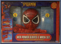 Web Power Gloves & Mask Set from Spider-Man (2000) - Role Playing manufactured by Toy Biz [Front]