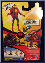 Spider-Man (Spider Vision) from Spider-Man (2010) - Wave 3 manufactured by Hasbro [Back]