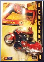 Cycle from Spider-Man 2 - Movie - Bump & Go Cycle manufactured by Toy Biz [Front]