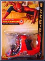 Helicopter from Spider-Man 2 - Movie - Bump & Go Cycle manufactured by Toy Biz [Front]