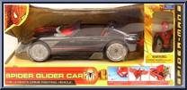 Spider Glider Car (Black) (with Spider-Man) from Spider-Man 2 - Movie - Accessories manufactured by Toy Biz [Front]