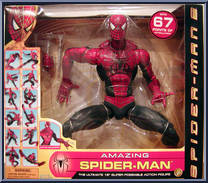 Spider-Man (18" Super Poseable) from Spider-Man 2 - Movie - Other Figures manufactured by Toy Biz [Front]