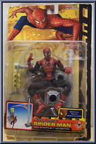 Spider-Man (Aerial Flipping) from Spider-Man 2 - Movie - Series 2 manufactured by Toy Biz [Front]