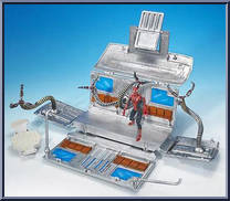 Train Battle Playset from Spider-Man 2 - Movie - Accessories manufactured by Toy Biz [Loose]