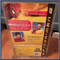 Walkie Talkies from Spider-Man 2 - Movie - Role Playing manufactured by Toy Biz [Back]