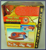 Web Disk Shooter from Spider-Man 2 - Movie - Role Playing manufactured by Toy Biz [Back]