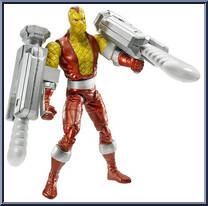 Shocker (Launch 2 Attack Blasts) from Spider-Man 3 - Movie - Basic Series manufactured by Hasbro [Loose]
