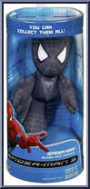 Spider-Man (Black) from Spider-Man 3 - Movie - Super Mini Heroes manufactured by Hasbro [Front]