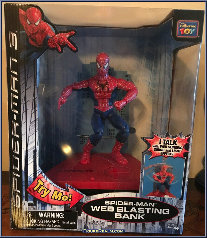 Spider-Man - Spider-Man 3 - Banks - Thinkway Toys Action Figure