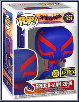 Spider-Man 2099 (Glows in the Dark) from Spider-Man - Across the Spider-Verse - Pop! Vinyl Figures manufactured by Funko [Front]