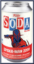 Spider-Man 2099 from Spider-Man - Across the Spider-Verse - Soda manufactured by Funko [Front]