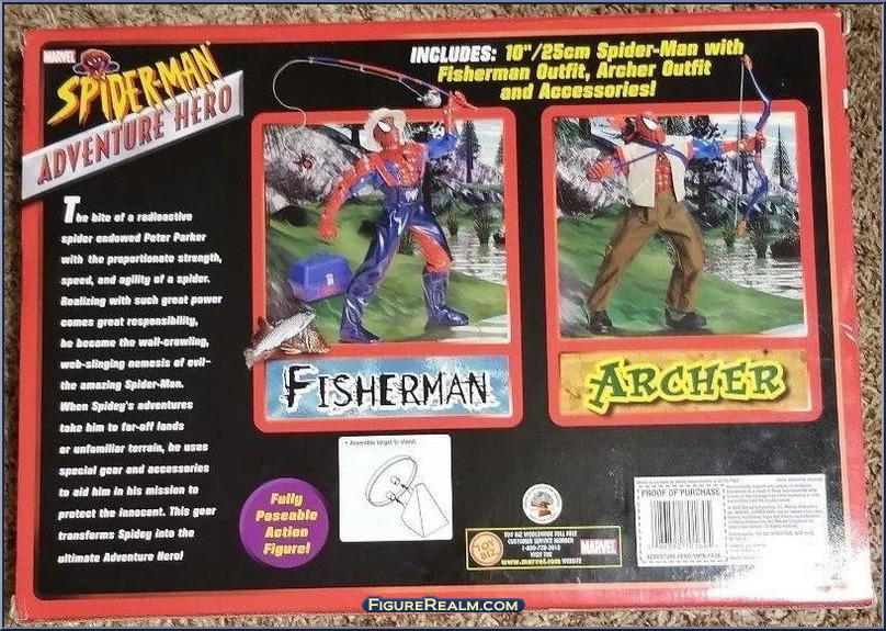 Outdoor Heroes (Fisherman / Archer) - Spider-Man - Adventure Hero