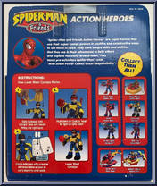 Cyclops (Laser Blast) from Spider-Man & Friends - Basic Series manufactured by Toy Biz [Back]