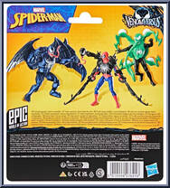 Spider-Man (Deluxe) from Spider-Man - Epic World of Action manufactured by Hasbro [Back]