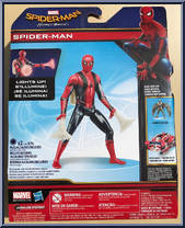 Spider-Man from Spider-Man - Homecoming - Squeeze Legs manufactured by Hasbro [Back]