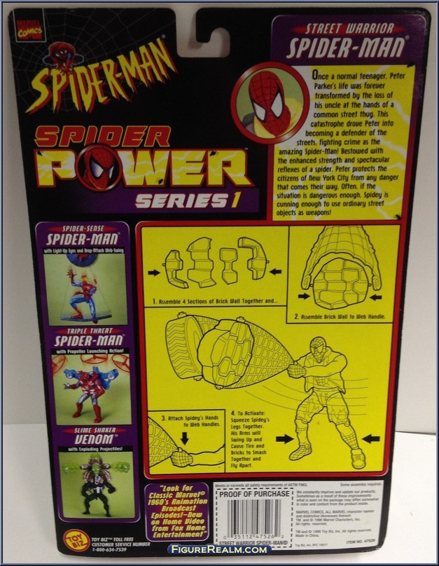 Spider-Man (Street Warrior) - Spider-Man - Spider Power - Series 1