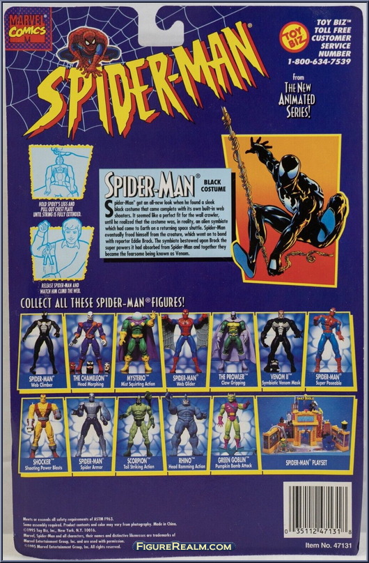 Spider-Man (Black Costume) - Spider-Man - Animated - Series