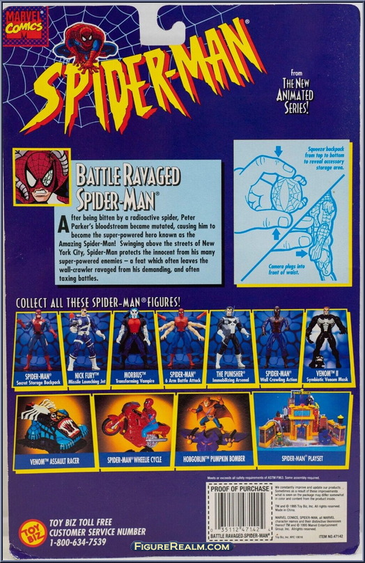 Spider-Man (Battle Ravaged) - Spider-Man - Animated - Series Spider-Man (Battle Ravaged) - Spider-Man - Animated - Series