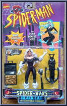 Black Cat from Spider-Man - Spider-Wars manufactured by Toy Biz [Front]