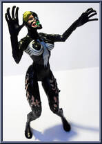 Bride of Venom from Spider-Man - Venom - Along Came a Spider manufactured by Toy Biz [Loose]