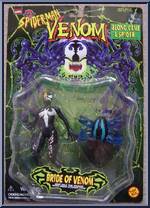 Bride of Venom from Spider-Man - Venom - Along Came a Spider manufactured by Toy Biz [Front]