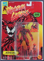 Carnage from Spider-Man - Maximum Carnage manufactured by Toy Biz [Front]