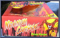 Carnage (10" Deluxe Edition) from Spider-Man - Maximum Carnage manufactured by Toy Biz [Side]