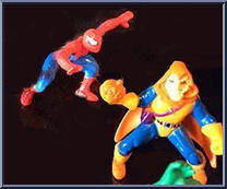 In the Web of Horror from Spider-Man - Mini-Playcases manufactured by Toy Biz [Loose]