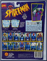 Lizard from Spider-Man - Animated - Series 2 manufactured by Toy Biz [Back]
