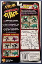 Lizard from Spider-Man - Shape Shifters manufactured by Toy Biz [Back]