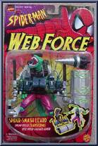 Lizard (Spider-Smash) from Spider-Man - Web Force manufactured by Toy Biz [Front]
