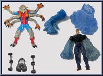 Man-Spider & Hydro-Man from Spider-Man - Canadian 2-Pack - Series 2 manufactured by Toy Biz [Loose]