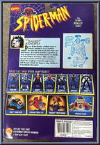 Morbius from Spider-Man - Animated - Series 5 manufactured by Toy Biz [Back]