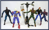 Spider and the Scarecrow from Spider-Man - Exclusives - Multi-Packs manufactured by Toy Biz [Loose]