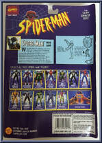 Spider-Man (Web Lair) from Spider-Man - Exclusives manufactured by Toy Biz [Back]