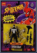 Spider-Man (Web Lair) from Spider-Man - Exclusives manufactured by Toy Biz [Front]