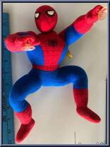 Spider-Man 10" (Suction) from Spider-Man - Plush manufactured by Toy Biz [Loose]