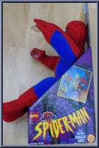 Spider-Man 10" (Suction) from Spider-Man - Plush manufactured by Toy Biz [Back]