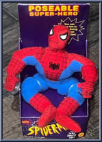 Spider-Man 10" (Suction) from Spider-Man - Plush manufactured by Toy Biz [Front]