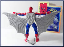 Spider-Man The Animated Series  Web Glider Spider-Man Action Figure Toy Biz