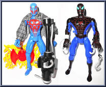 Spider-Man 2009 & Spider-Man (Spider-Sense) from Spider-Man - Canadian 2-Pack - Series 3 manufactured by Toy Biz [Loose]