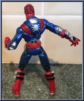 Spider-Man (Cybersect) from Spider-Man - Spider Force manufactured by Toy Biz [Loose]